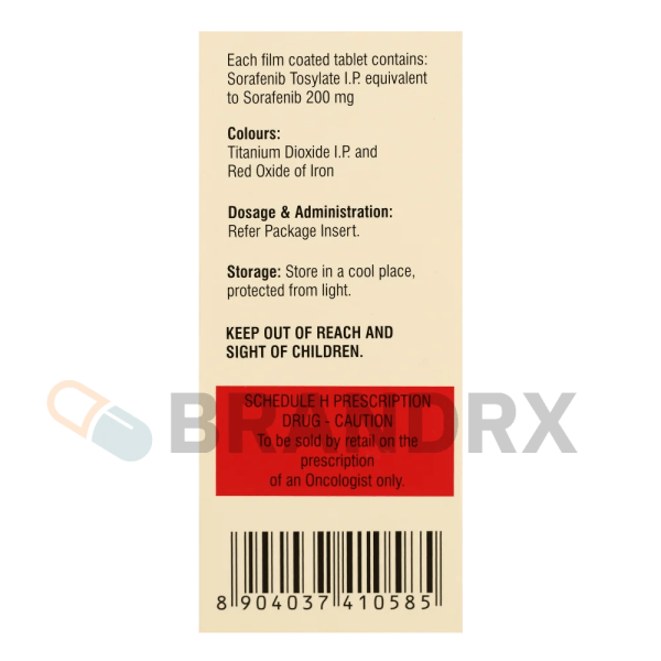 Sorafenat 200 mg Natco Pharmaceuticals Ltd. - Image 2