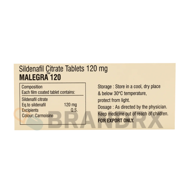 Malegra 120 mg Sunrise - Image 2