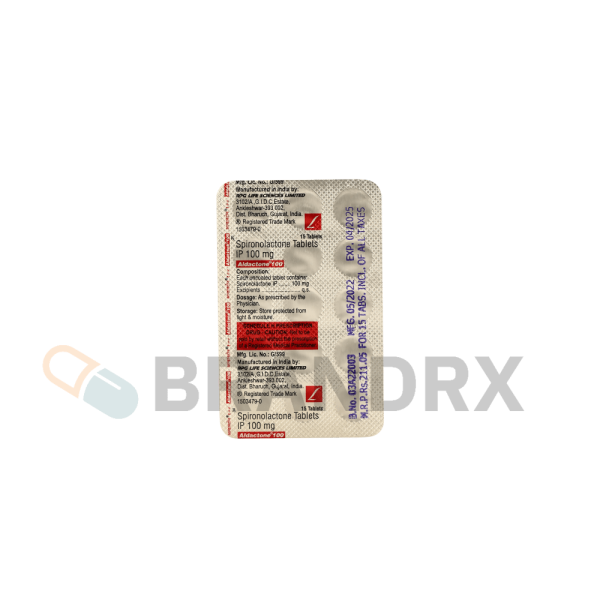 Aldactone 100 mg RPG Life Sciences Ltd. - Image 3
