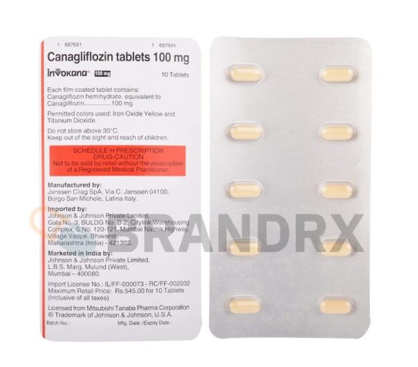 Invokana 100 mg Pharmaceutical - Image 3