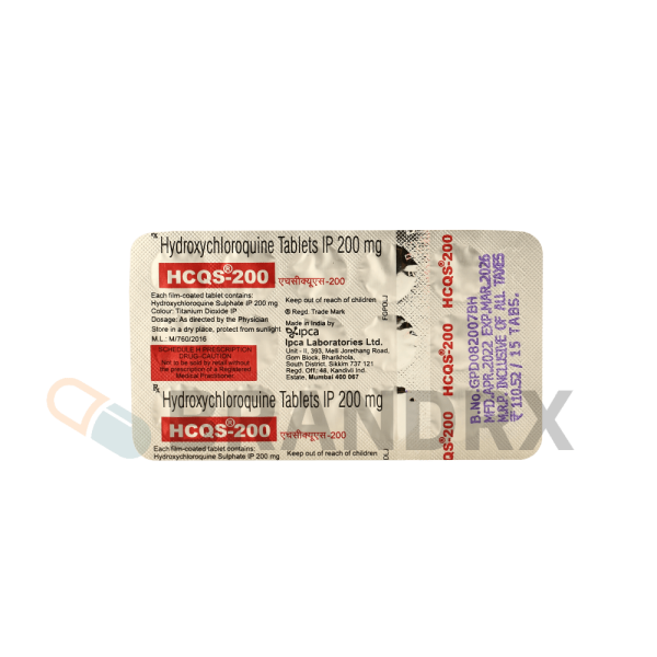 HCQS 200 mg Ipca Laboratories Ltd - Image 2