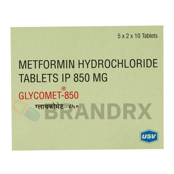 Glycomet 850 mg USV Private Ltd. - Image 2