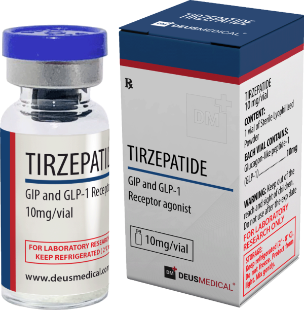 PEPTIDES Tirzepatide (Tirzepatide GIP and GLP-1 Receptor Agonist) IN VIALS Deus Medical