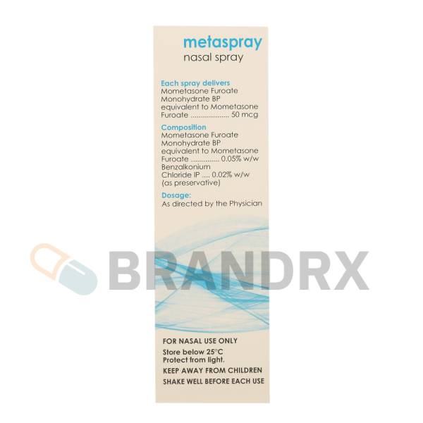 Metaspray Nasal Spray 100 MD 50 mcg Cipla - Image 4