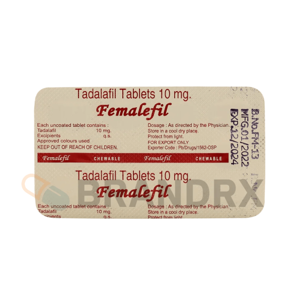 Femalefil 10 mg RSM Enterprises - Image 2